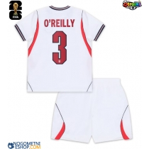 Otroški Nogometni dresi Anglija Nico O'Reilly #3 Domači SP 2026 Kratek Rokav (+ Kratke hlače)